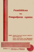 Pendidikan Dan Pengadjaran Agama