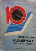 Sepuluh Wasiat Dalam Al-Qur'an