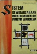 Sistem Kewirausahaan Industri Garmen Dan Furnitur DI Indonesia