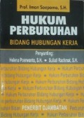 Hukum Perburuhan Bidang Hubungan Kerja