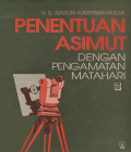 Penentuan Asimut dengan Pengamatan Matahari